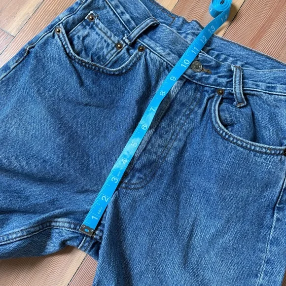 Vintage Levi’s 501 Blue Jeans Raw Hem - Picture 9 of 16